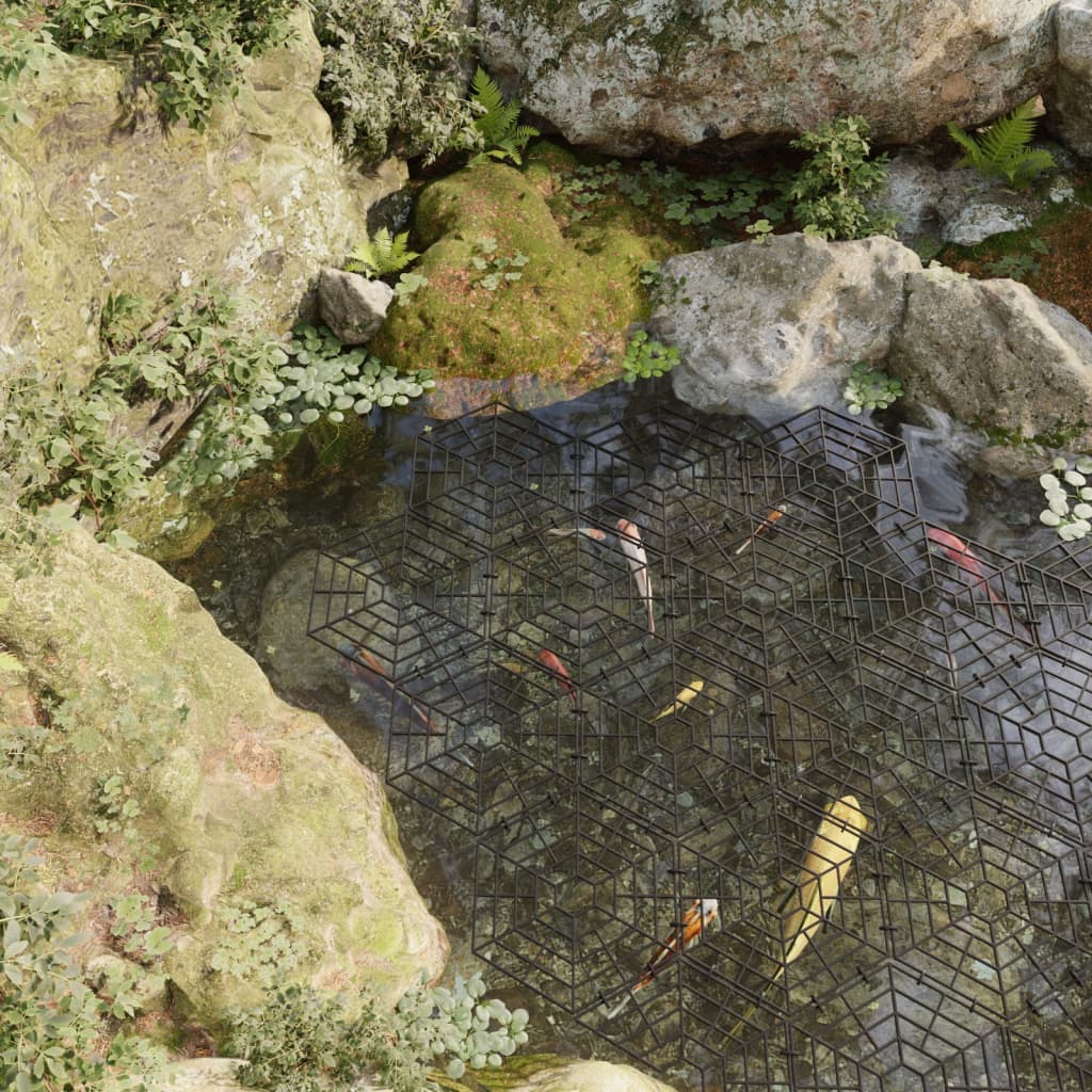 Pond Protections 40pcs Black Polypropylene